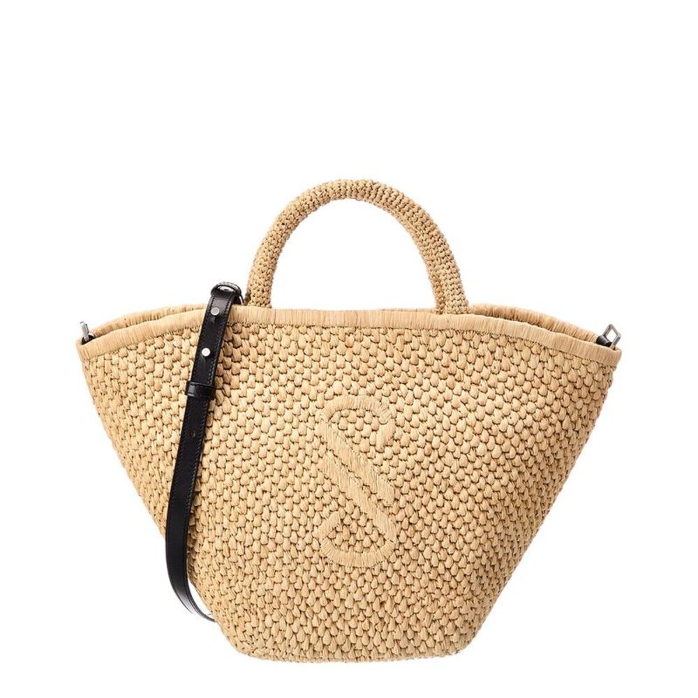 Proenza Schouler Chelsea Large Raffia & Leather Tote